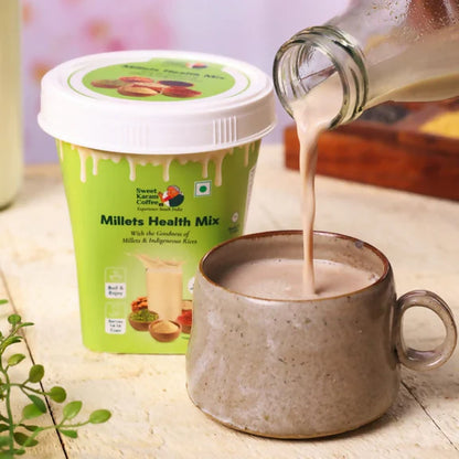 Sweet Karam Coffee Millets Health Milk Mix (Kanji Maavu) - 250 gm - Pack of 2