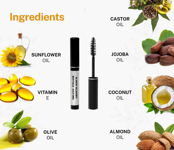 Love Earth Organic Eyelash Growth Serum - 5 ml
