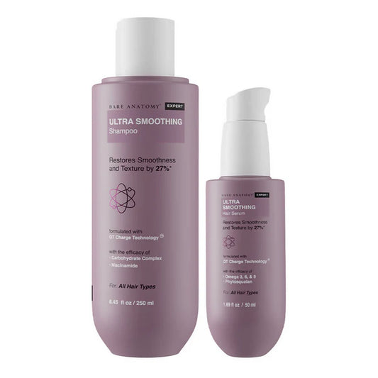 Bare Anatomy Expert Ultra Smoothing Hair Serum & Shampoo Duo - combo