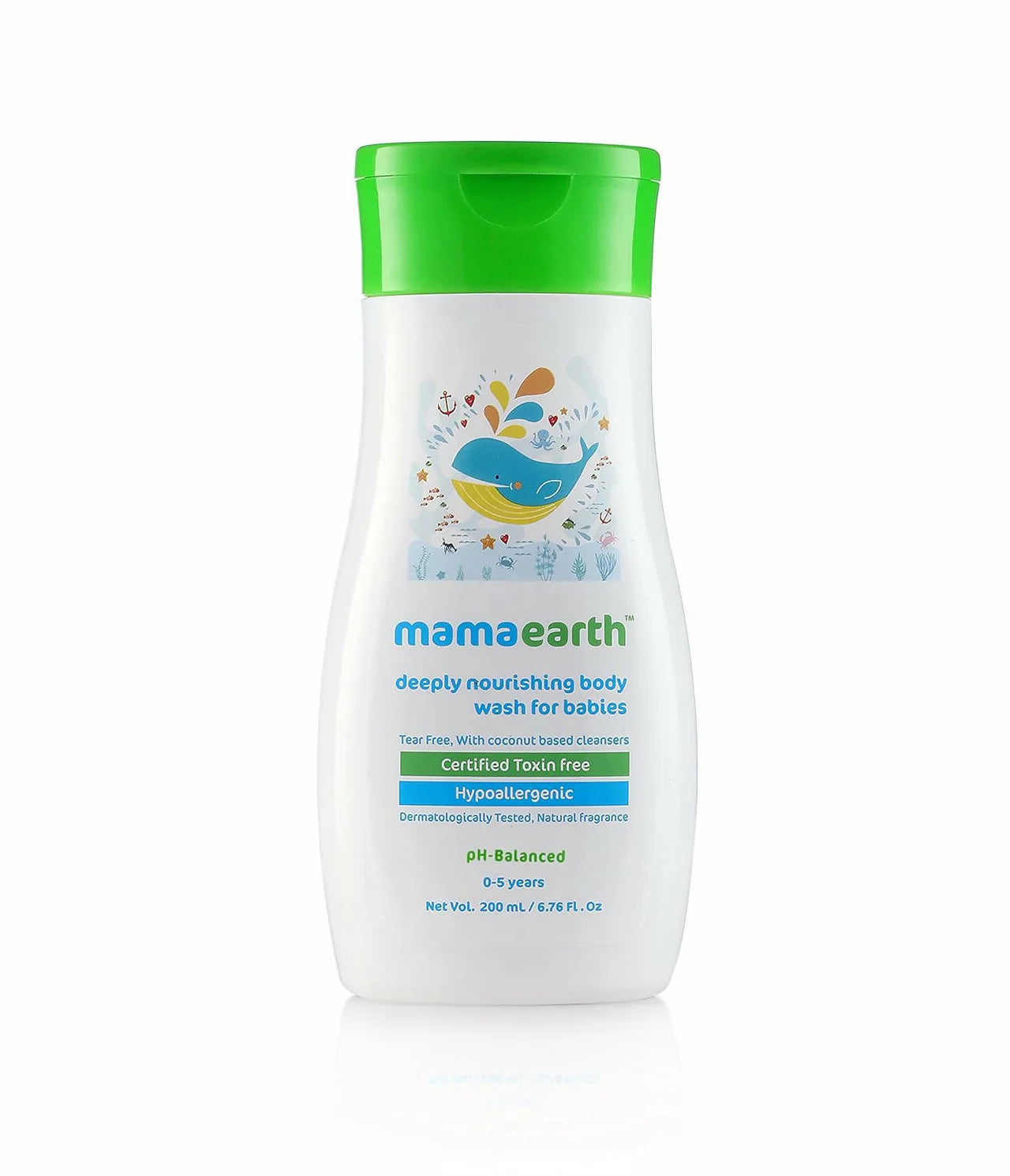 Mamaearth Natural Berry Blast Kids Toothpaste & Deeply Nourishing Wash for Babies -combo