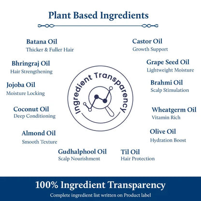 Blue Nectar Batana Hair Oil For Fuller & Thicker Hair - 100 ml