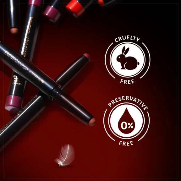 Faces Canada Ultime Pro HD Intense Matte Lips + Primer - Hazel 19 - 1.4 gm