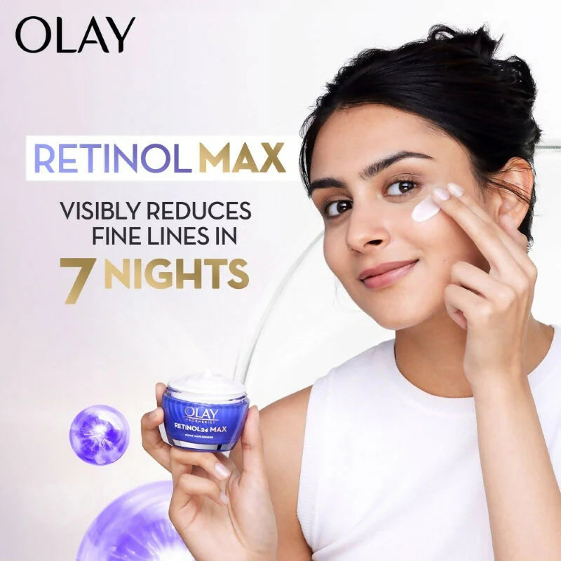 Olay Retinol24 Max Night Moisturiser - 50 gm