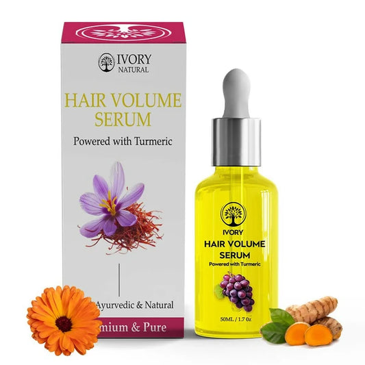 Ivory Natural Hair Volume Serum For Hair Thinning And Healthier Growth - 50 ml