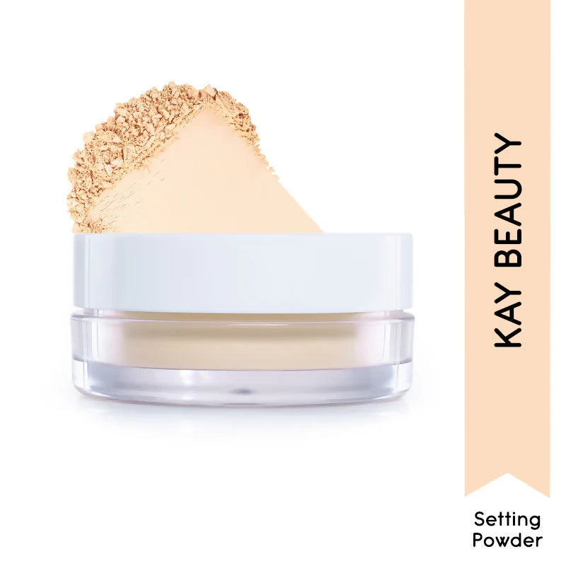 Kay Beauty By Katrina Kaif Matte HD Setting Loose Powder - Banana