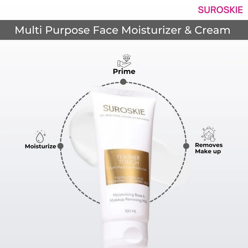 SUROSKIE Feather Touch Multi-Purpose Moisturizer - 100 ml