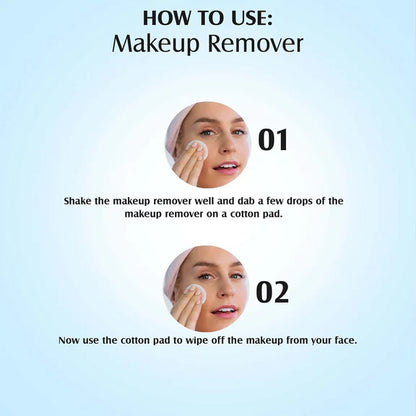 Glam21 Makeup Remover For Water-Proof & Long Lasting Makeup - Blue - 100 ml