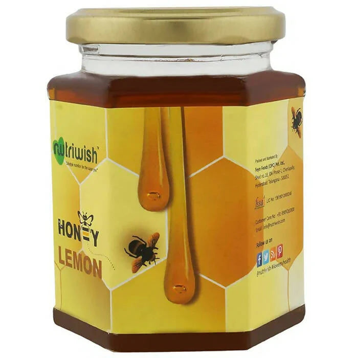 Nutriwish 100% Pure Organic Honey Lemon