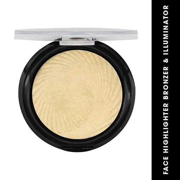 Fashion Colour Face Highlighter Bronzer & Illuminator-Shade 03 (All Skin Tone) - 7.5 gm