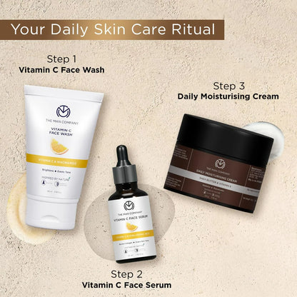 The Man Company Non-Sticky Daily Moisturizing Cream For Dry Skin - 50 gm