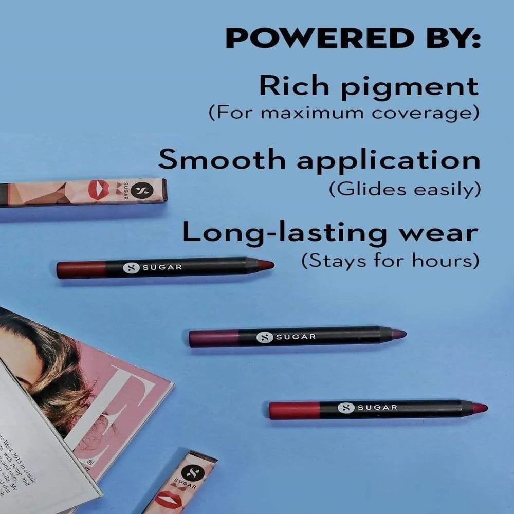 Sugar Matte As Hell Crayon Lipstick - Donna Pinciotti (Magenta Pink)