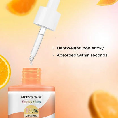Faces Canada Comfy Glow 10% Vitamin C Face Serum - 15 ml