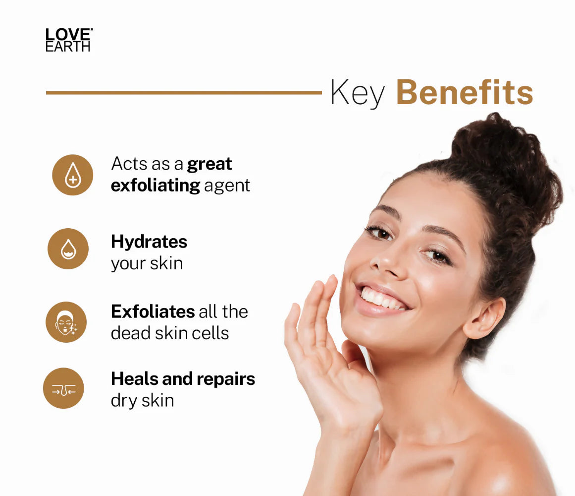 Love Earth De-Tan Moisturizing Cream with Aloe VeraSandalwood for Pigmentation - 50 gm
