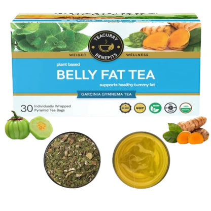 Teacurry Belly Fat Tea Bags - 30 Teabags