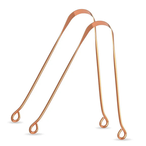 Zandu Copper Tongue Cleaner - Pack of 2