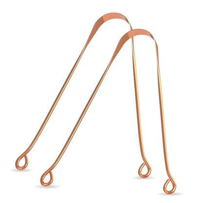 Zandu Copper Tongue Cleaner - Pack of 2