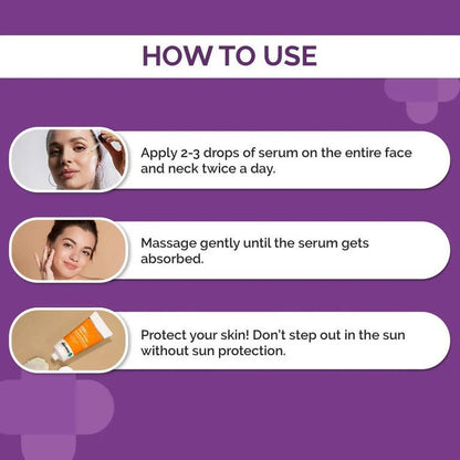 The Derma Co 2% Alpha Arbutin Face Serum For Dark Spots & Uneven Skin Tone