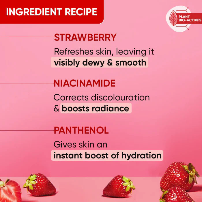 Dot & Key Strawberry Dew In-The-Spotlight Strobe Illuminating Cream + Moisturizer With Hyaluronic - 30 ml