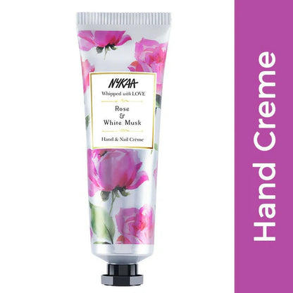 Nykaa Rose & White Musk Hand & Nail Creme - 30 ml