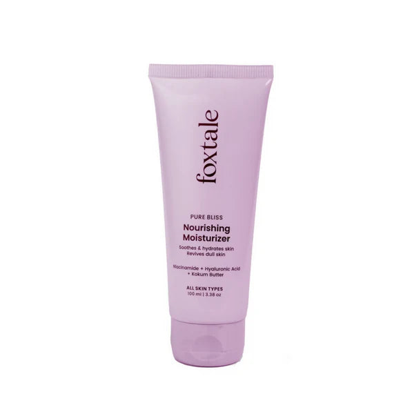 Foxtale Nourishing Moisturiser With Niacinamide & Vit E For 24Hr Hydration - 50 ml