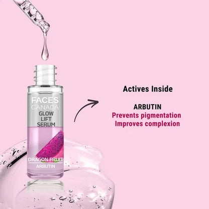 Faces Canada Glow Lift Serum Dragon Fruit - 30 gm