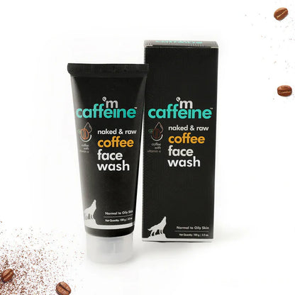 mCaffeine Naked & Raw Coffee Face Wash - 100 ml