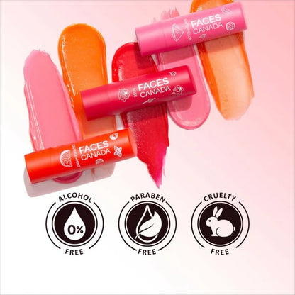 Faces Canada Vitamin C Lip Balm - Rose Petal - 4.5 gm