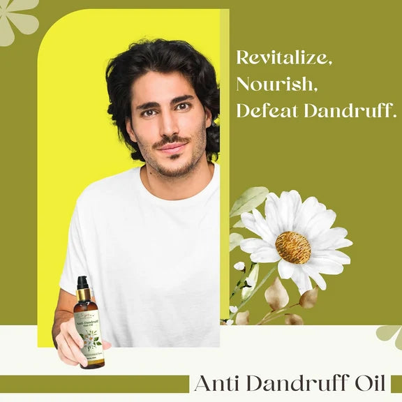 Siya Ayurveda Anti-Dandruff Oil - Ayurvedic Dandruff Treatment - 100 ml