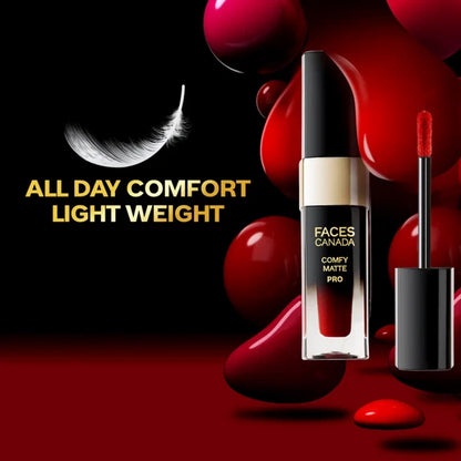 Faces Canada Comfy Matte Pro Liquid Lipstick - Spotlight Mauve 11 - 5.5 ml