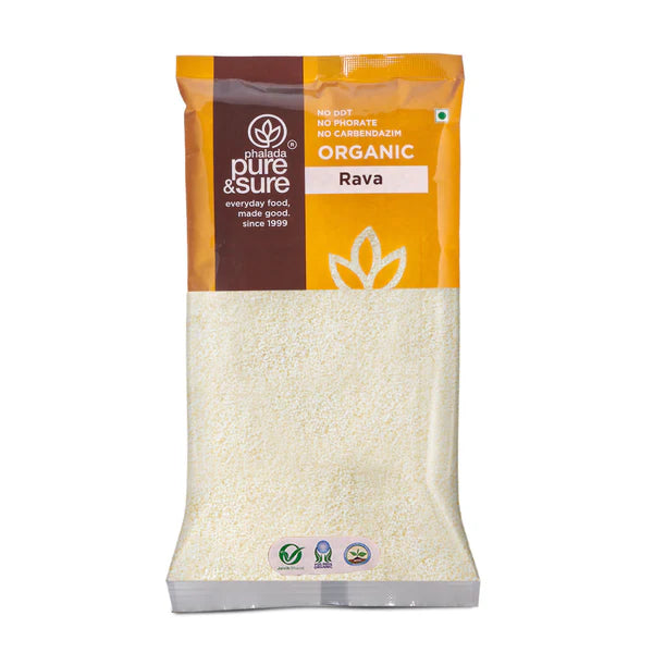 Pure & Sure Organic Rava - 1 kg