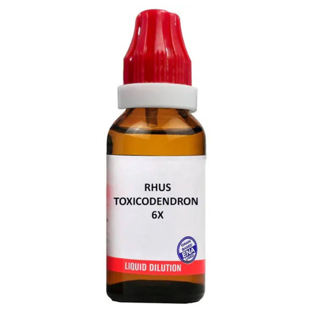 Bjain Homeopathy Rhus Toxicodendron Dilution -30 ml - 6 CH