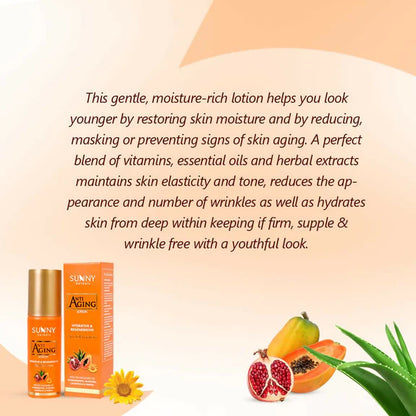Sunny Herbals Anti Aging Lotion - 80 ml