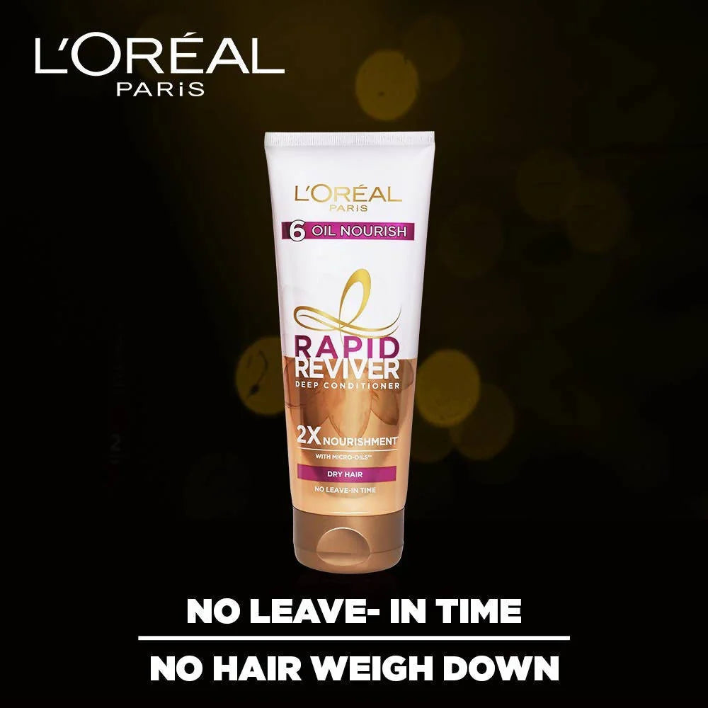 L'Oréal Paris 6 Oil Nourish Rapid Reviver Deep Conditioner