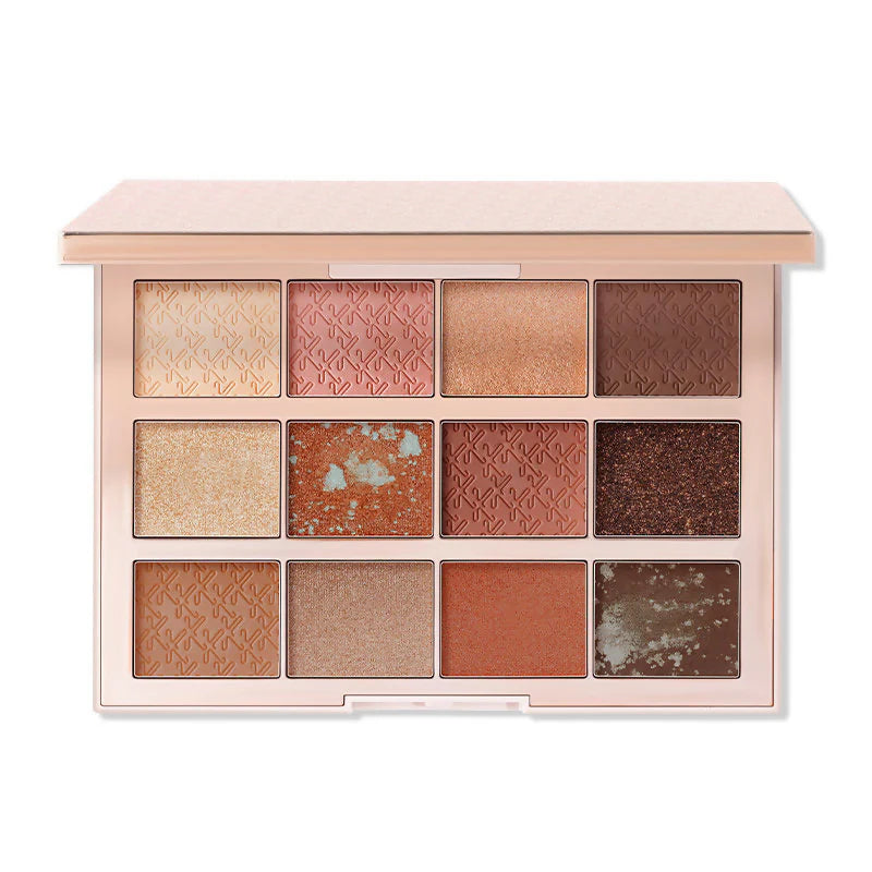 Kay Beauty By Katrina Kaif Multi Texture Eyeshadow Palette - Sunkissed