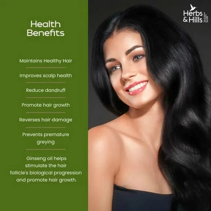 Herbs & Hills De-Fall Premium Hair Care Oil - 200 ml