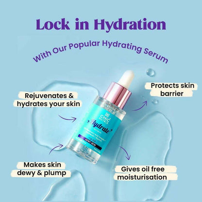 Chicnutrix Korean Hydrate Face Serum ??5% Hyaluronic Acid Complex For Skin Hydration & Skin Barrier Repair, Korean Skincare