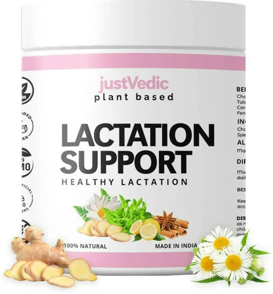 Just Vedic Lactation Support Drink Mix - 200 gm