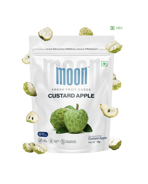 Moon Freeze Dried Custard Apple Cubes
