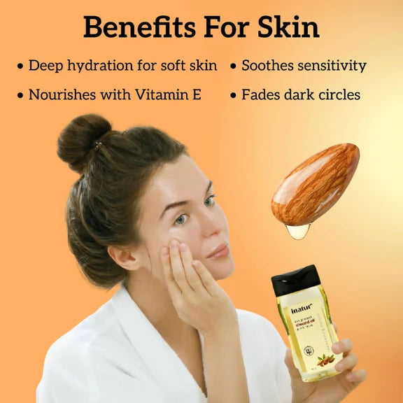 Inatur Almond Oil - 100 ml