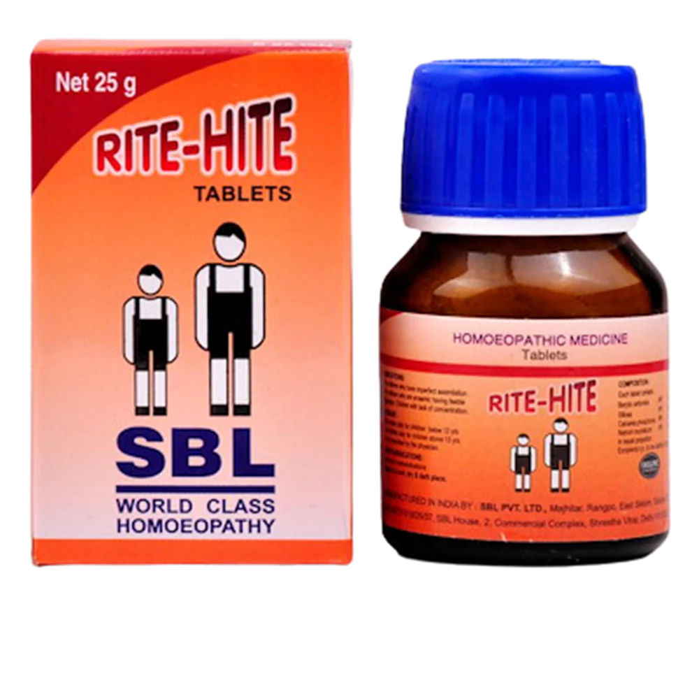 SBL Homeopathy Rite-Hite Tablets