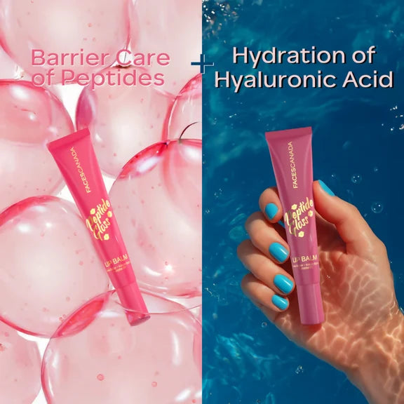 Faces Canada Peptide Gloss Lip Balm - Blush Bloom 02 - 10 gm