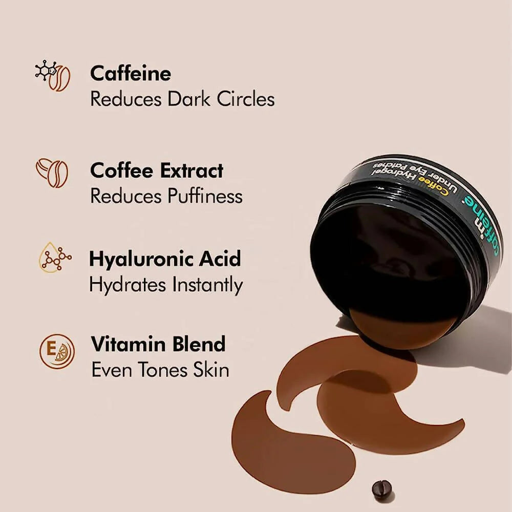 mCaffeine Coffee Hydrogel Under Eye Patches for Dark Circles - 30 pairs