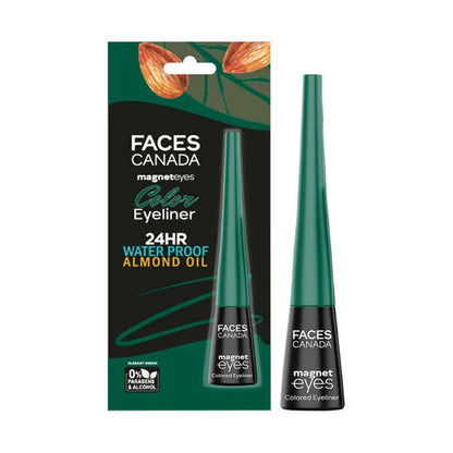 Faces Canada Magneteyes Colored Eyeliner - Elegant Green - 4 ml