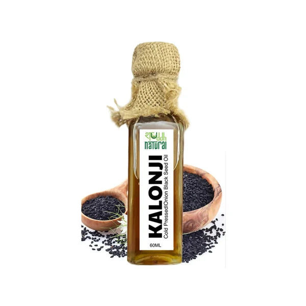 Shuddh Natural Black Onion Seed Oil Kalonji Oil - 60 ml
