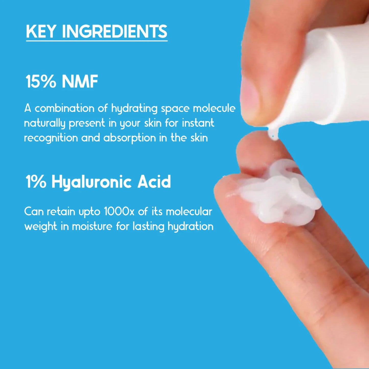 Cos-IQ AirGel NMF 15% for Dry to Normal Skin Moisturizer - 100 ml