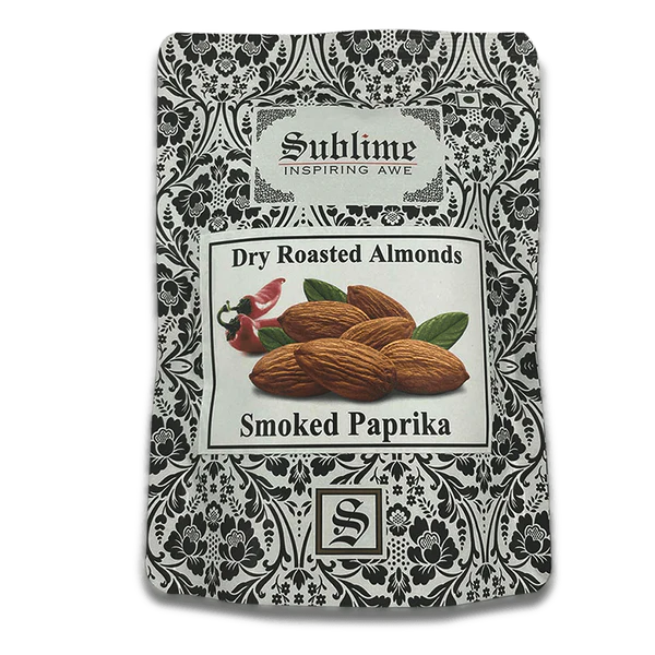 Sublime Inspiring Awe Roasted Almonds Smoked Paprika - 50 gm