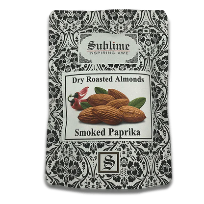 Sublime Inspiring Awe Roasted Almonds Smoked Paprika - 50 gm