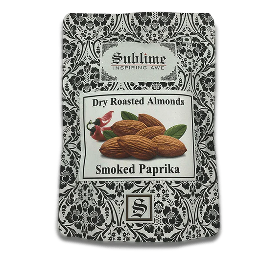 Sublime Inspiring Awe Roasted Almonds Smoked Paprika - 50 gm