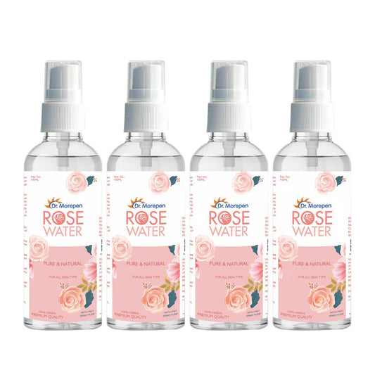 Dr Morpen Rose Water Spray - 100 ml - Packs of 4
