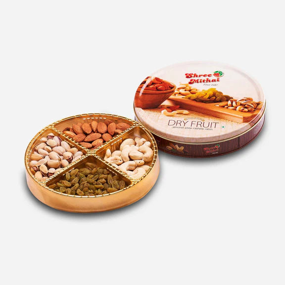 Shree Mithai Royal Dry Fruit Tin (250G) - 250 gm